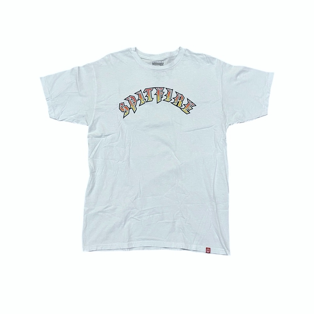 White Spitfire Graphic T-Shirt